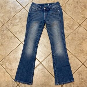 Wrangler Premium Patch Ultra Low Rise Jeans